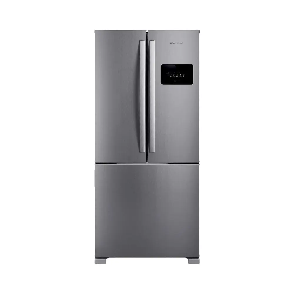 Geladeira Brastemp French Door 3 Portas Inox — BRO85MK