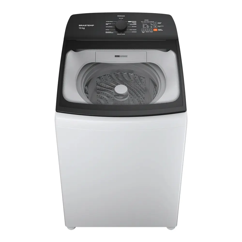 Máquina de Lavar Brastemp 13kg Branca com Ciclo Antibolinha — BWM13AB
