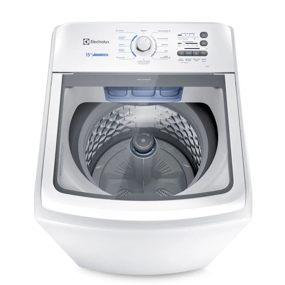 Máquina de Lavar Electrolux 15kg Essential Care com Jet&Clean — LED15
