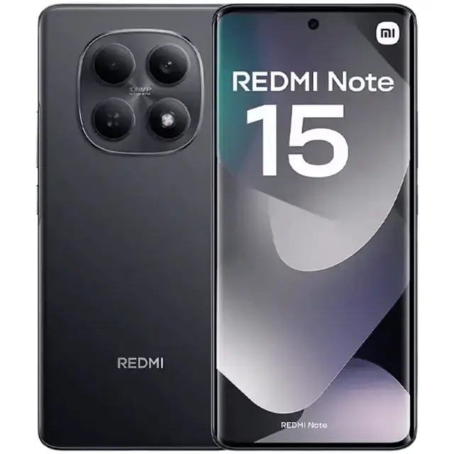Smartphone Xiaomi Redmi Note 15 5g 256gb - 8gb Ram - Preto