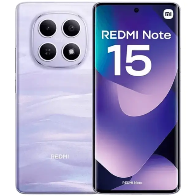 Smartphone Xiaomi Redmi Note 15 5g 256gb - 8gb Ram - Roxo
