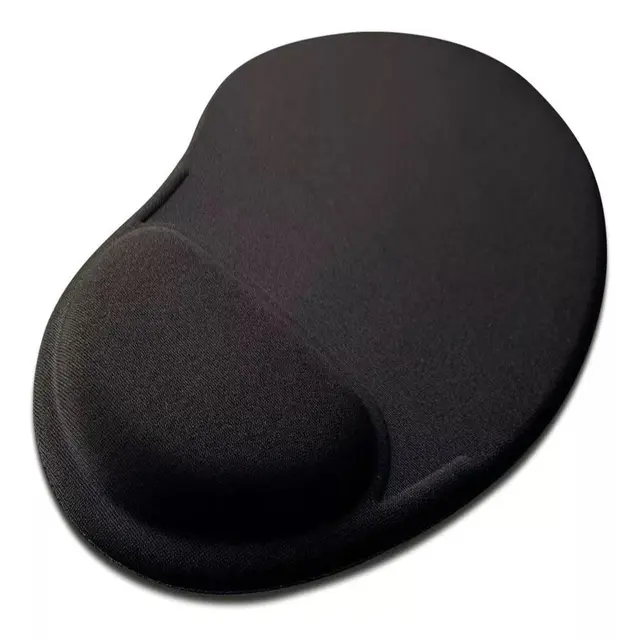 Mouse Pad Ergonomico Com Apoio De Pulso Em Gel Material Neoprene Confortavel Para Escritorio E Home Office Uso Prolongad