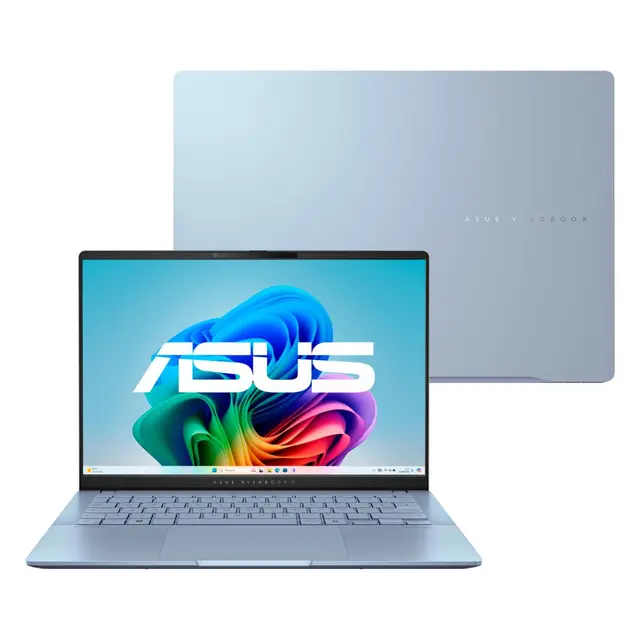 Notebook Asus Vivobook S14 Oled S5406sa Intel Core Ultra 7 256v 16gb Ram 512gb Ssd Windows 11 Home Tela 14 Fhd 120hz Blue - Pp218w