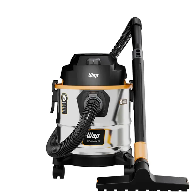 Aspirador de Pó e Água 1600 WAP GTW Inox 12i 110v