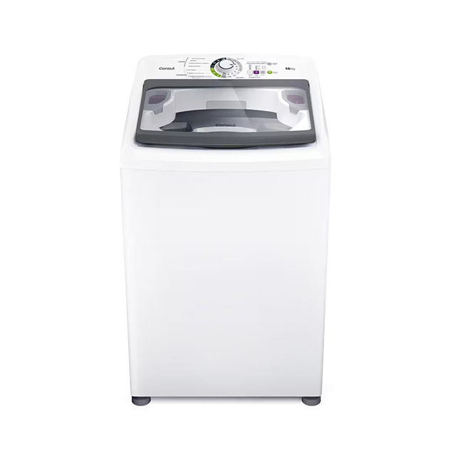 Máquina De Lavar Roupas Consul 14kg Cwn14ab Branca - 127v